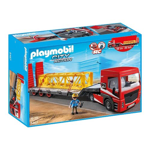 Playmobil Νταλίκα Με Μεγάλη Ρυμουλκούμενη Καρότσα 5467 4008789054678