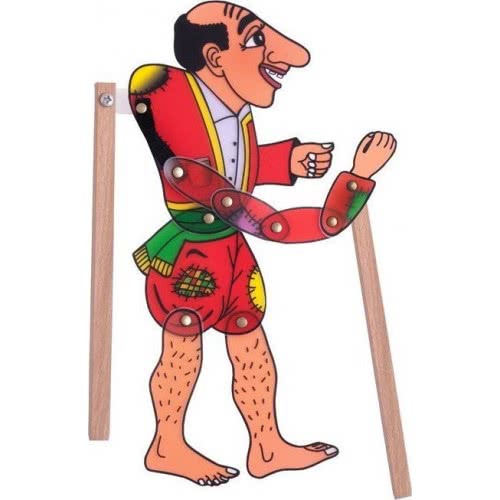 AK TOYS Φιγούρα Θεάτρου Σκιών Καραγκιόζης 31X13εκ 100 5203249001004