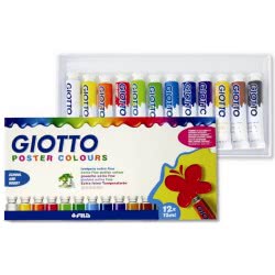 Giotto Τέμπερα 12Ml 12 Χρωμάτων 035800000 8000825358005