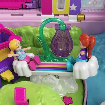 Mattel Polly Pocket Unicorn Party Μονόκερος Πινιάτα Έκπληξη Σετ GVL88 887961929744