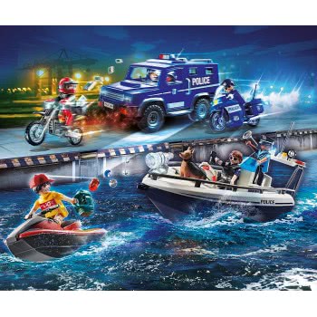 Playmobil Police Action High Speed Chase Building Set 70464 4008789704641