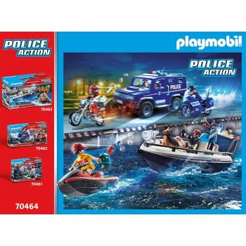 Playmobil Police Action High Speed Chase Building Set 70464 4008789704641