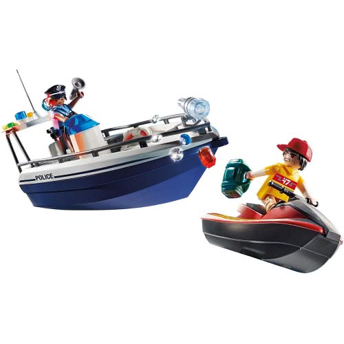 Playmobil Police Action Jewel Heist Getaway Building Set 70463 4008789704634