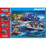 Playmobil Police Action Αστυνομικό Ταχύπλοο Και Ληστής Με Jet Ski 70463 4008789704634