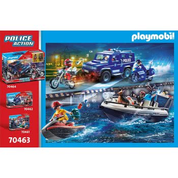 Playmobil Police Action Jewel Heist Getaway Building Set 70463 4008789704634