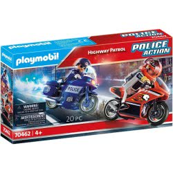 Playmobil Police Action Αστυνομική Καταδίωξη Μηχανών 70462 4008789704627