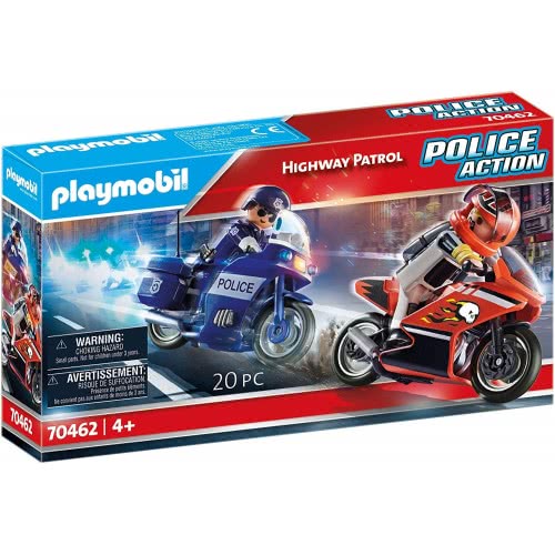 Playmobil Police Action Αστυνομική Καταδίωξη Μηχανών 70462 4008789704627