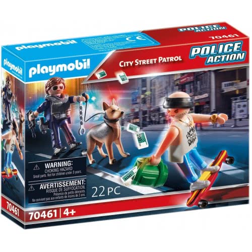 Playmobil Police Action Κλέφτης Και Άστυνομος 70461 4008789704610