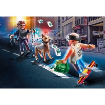 Playmobil Police Action Κλέφτης Και Άστυνομος 70461 4008789704610