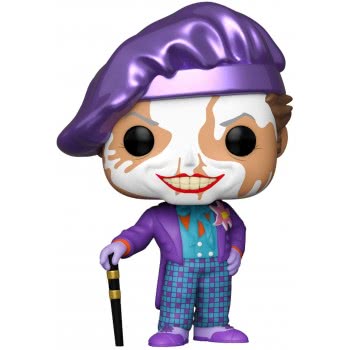 Funko POP Heroes:Batman 1989-Joker Batman 1989 Joker W/Hat W/Chase Collectible Toy, Multicolour 53934 889698477093