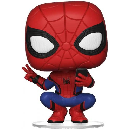 Funko POP! Marvel Spider-Man Far From Home - Spider-Man (Hero Suit) N.468 Bobble-Head Vinyl Figur 46656 889698394031