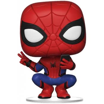 Funko POP! Marvel Spider-Man Far From Home - Spider-Man (Hero Suit) N.468 Bobble-Head Vinyl Figur 46656 889698394031