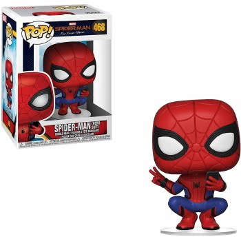 Funko POP Marvel Far From Home-Spider-Man Hero Suit Spiderman Collectible Figure, Multicolor 46656 889698394031