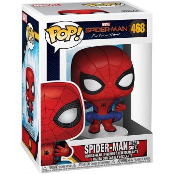Funko POP Marvel Far From Home-Spider-Man Hero Suit Spiderman Collectible Figure, Multicolor 46656 889698394031