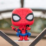 Funko POP! Marvel Spider-Man Far From Home - Spider-Man (Hero Suit) N.468 Bobble-Head Vinyl Figur 46656 889698394031