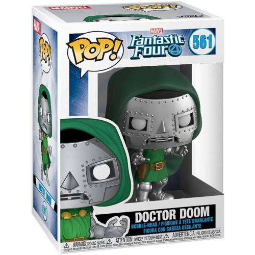Funko POP Marvel: Fantastic Four - Doctor Doom Collectible Toy, Multicolour 51682 889698449915