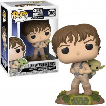 Funko POP Vinyl: Star Wars-Training Luke With Yoda Collectible Toy, Multicolour 52704 889698467681