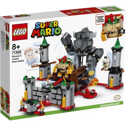 LEGO Super Mario Bowsers Castle Boss Battle Expansion Set 71369 5702016618488