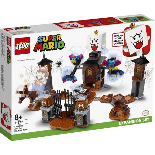 LEGO Super Mario King Boo And The Haunted Yard Expansion Set 71377 5702016687200