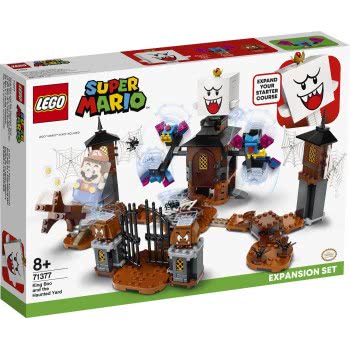 LEGO Super Mario Πίστα Επέκτασης Βασιλιάς Boo Και Η Στοιχειωμένη Αυλή 71377 5702016687200