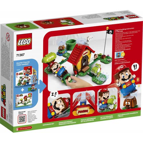LEGO Super Mario Πίστα Επέκτασης Σπίτι Του Mario And Yoshi 71367 5702016618464