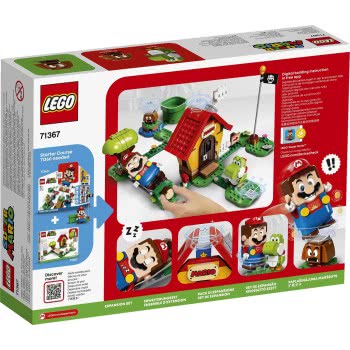 LEGO Super Mario Πίστα Επέκτασης Σπίτι Του Mario And Yoshi 71367 5702016618464