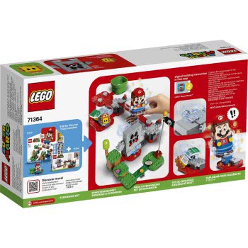 LEGO Super Mario Πίστα Επέκτασης Μπλεξίματα Με Τη Λάβα Στο Φρούριο Του Whomp 71364 5702016618433