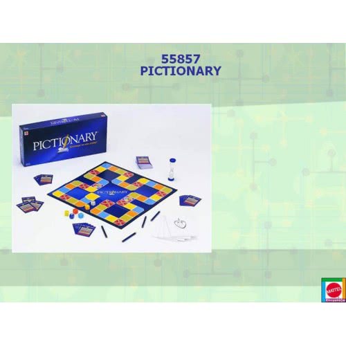 Mattel Pictionary 55857 55857 55857