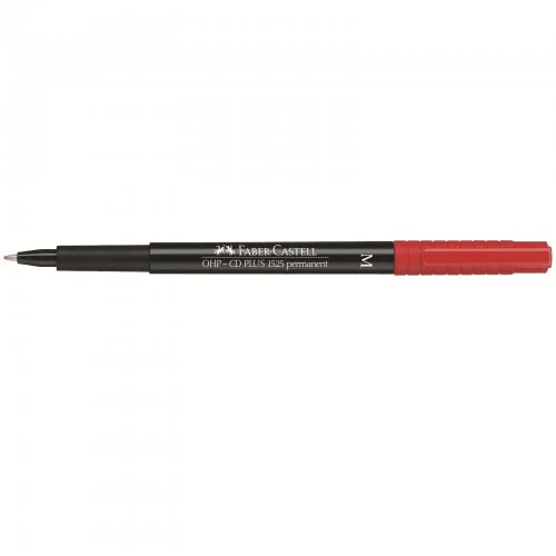 Faber-Castell Πολύ Μαρκαδόρος Multimark M Κόκκινο 152521 152521 4005401525219