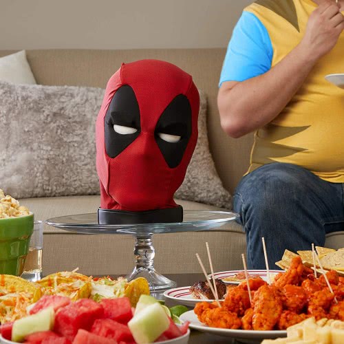Hasbro Marvel Legends Deadpool Head Premium Interactive, Moving, Talking Electronic E6981 5010993697069