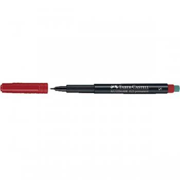 Faber-Castell Πολύ-Μαρκαδόρος Multimark S Κόκκινο 152321 152321 4005401523215