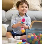 Lalaboom 5In1 Educational Baby Toddler Toy Snap Beads 36 Pcs For 10-36 Months 1000-86090 4897067860908