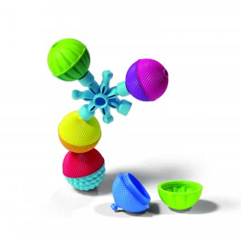 Lalaboom 5In1 Educational Baby Toddler Toy Snap Beads 36 Pcs For 10-36 Months 1000-86090 4897067860908