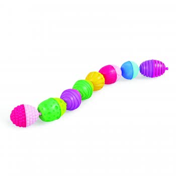 Lalaboom 5In1 Educational Baby Toddler Toy Snap Beads 36 Pcs For 10-36 Months 1000-86090 4897067860908