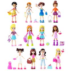 Mattel Polly Κούκλα Με Αξεσουάρ (12 Σχέδια) K7704 027084440409
