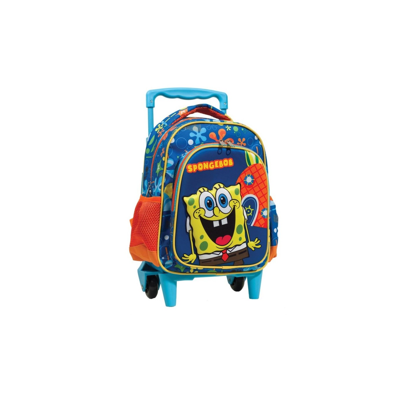 Spongebob Backpack Rolly GIM Spongebob Kindergarten Backpack Trolley 336-76072 | Toys-shop.gr