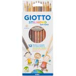 Giotto Stilnovo Skintones Ξυλομπογιές Χρωματιστές 12 Τεμαχίων 025740000 8000825012389