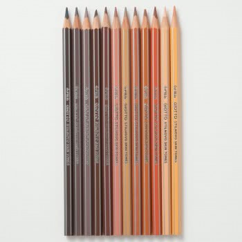 Giotto Stilnovo Skintones Ξυλομπογιές Χρωματιστές 12 Τεμαχίων 025740000 8000825012389