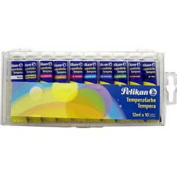 Pelikan Τέμπερες 12 Ml Συσκευασία 10 Τεμαχίων 719130 5201680521402