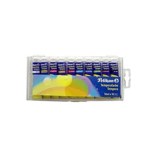 Pelikan Tempera 12 Ml 10 Pieces 719130 5201680521402