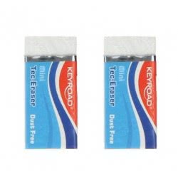 Keyroad Eraser Mini Tec White 1 Piece KR-970981 6954884503437