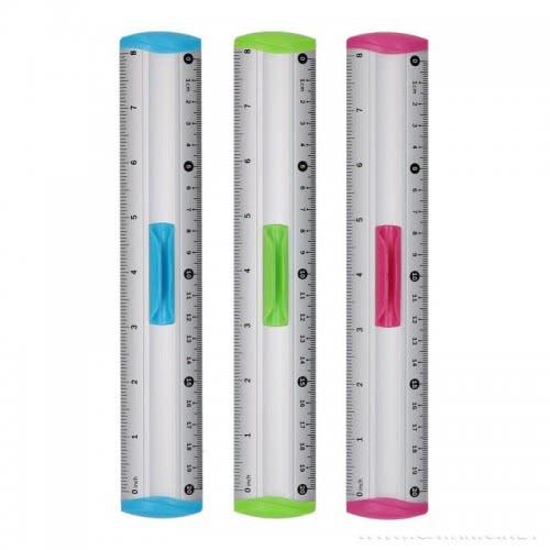 Keyroad Aluminum Ruler 20 Cm - 3 Colors KR-971538 6954884595029