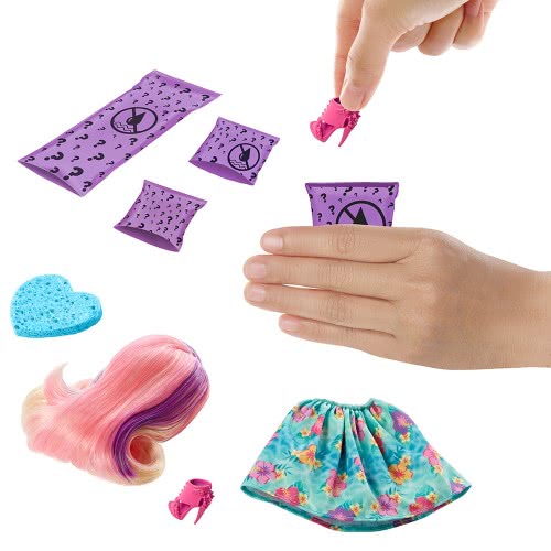 Mattel Κούκλα Barbie Color Reveal Wave 3 Έκπληξη GTP42 887961919509