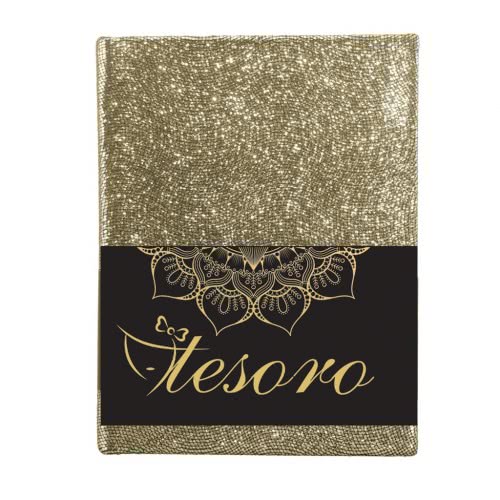Tesoro Σημειωματάριο Flexi 14Χ20 96Φ Glitter - 6 Χρώματα 000582213 5205698486418