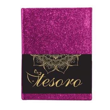 Tesoro Σημειωματάριο Flexi 14Χ20 96Φ Glitter - 6 Χρώματα 000582213 5205698486418