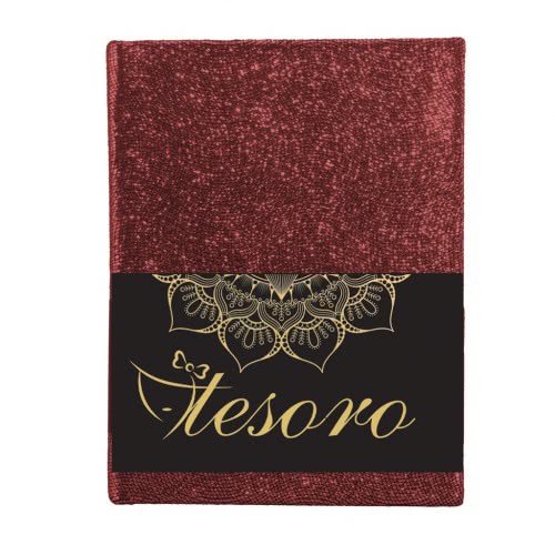 Tesoro Σημειωματάριο Flexi 14Χ20 96Φ Glitter - 6 Χρώματα 000582213 5205698486418