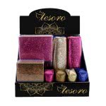 Tesoro Σημειωματάριο Flexi 14Χ20 96Φ Glitter - 6 Χρώματα 000582213 5205698486418