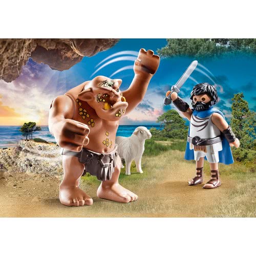 Playmobil History Ο Οδυσσέας Και Ο Κύκλωπας Πολύφημος 70470 4008789704702