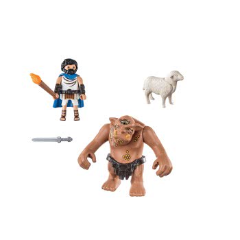 Playmobil History Ο Οδυσσέας Και Ο Κύκλωπας Πολύφημος 70470 4008789704702