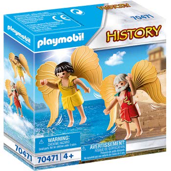 Playmobil History Ο Δαίδαλος Και Ο Ίκαρος 70471 4008789704719
